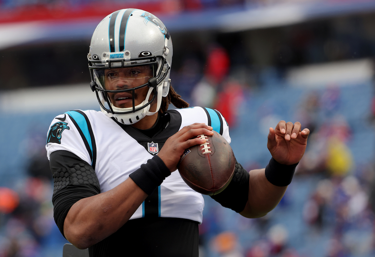 Panthers QB Cam Newton.