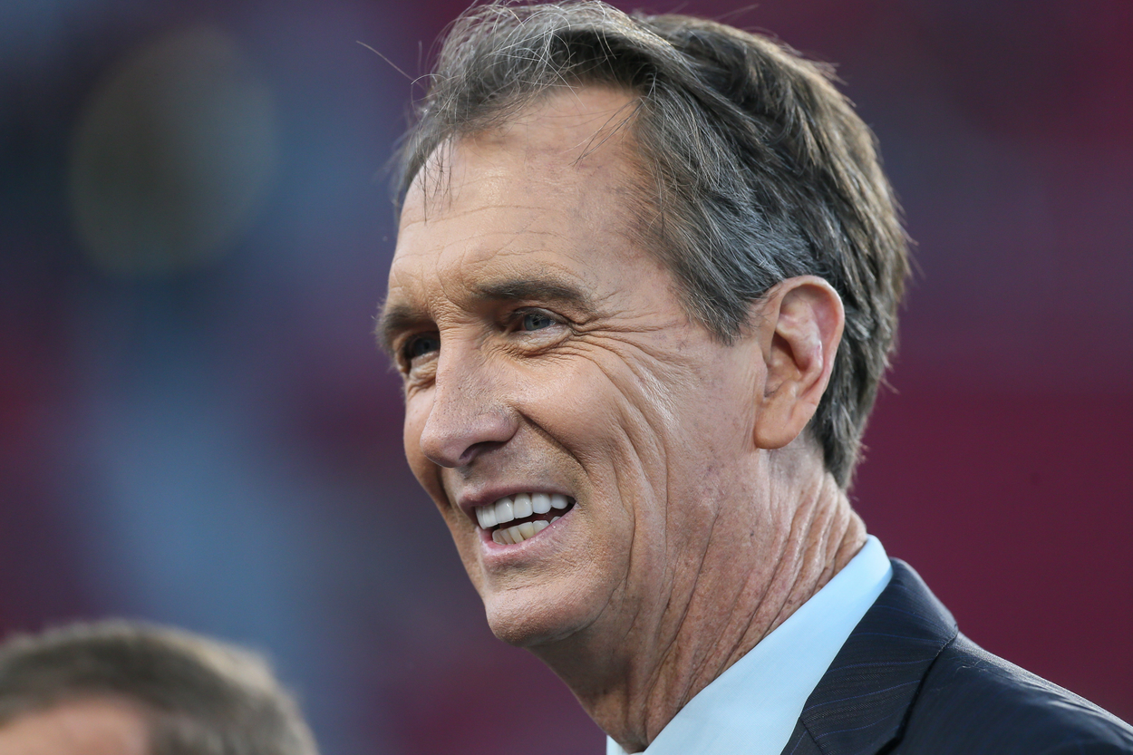 NBC Sports' Cris Collinsworth in 2019.
