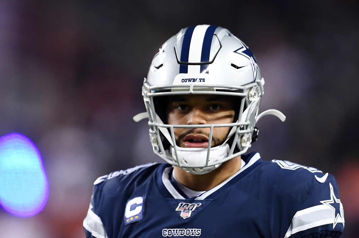 Dak Prescott of the Dallas Cowboys
