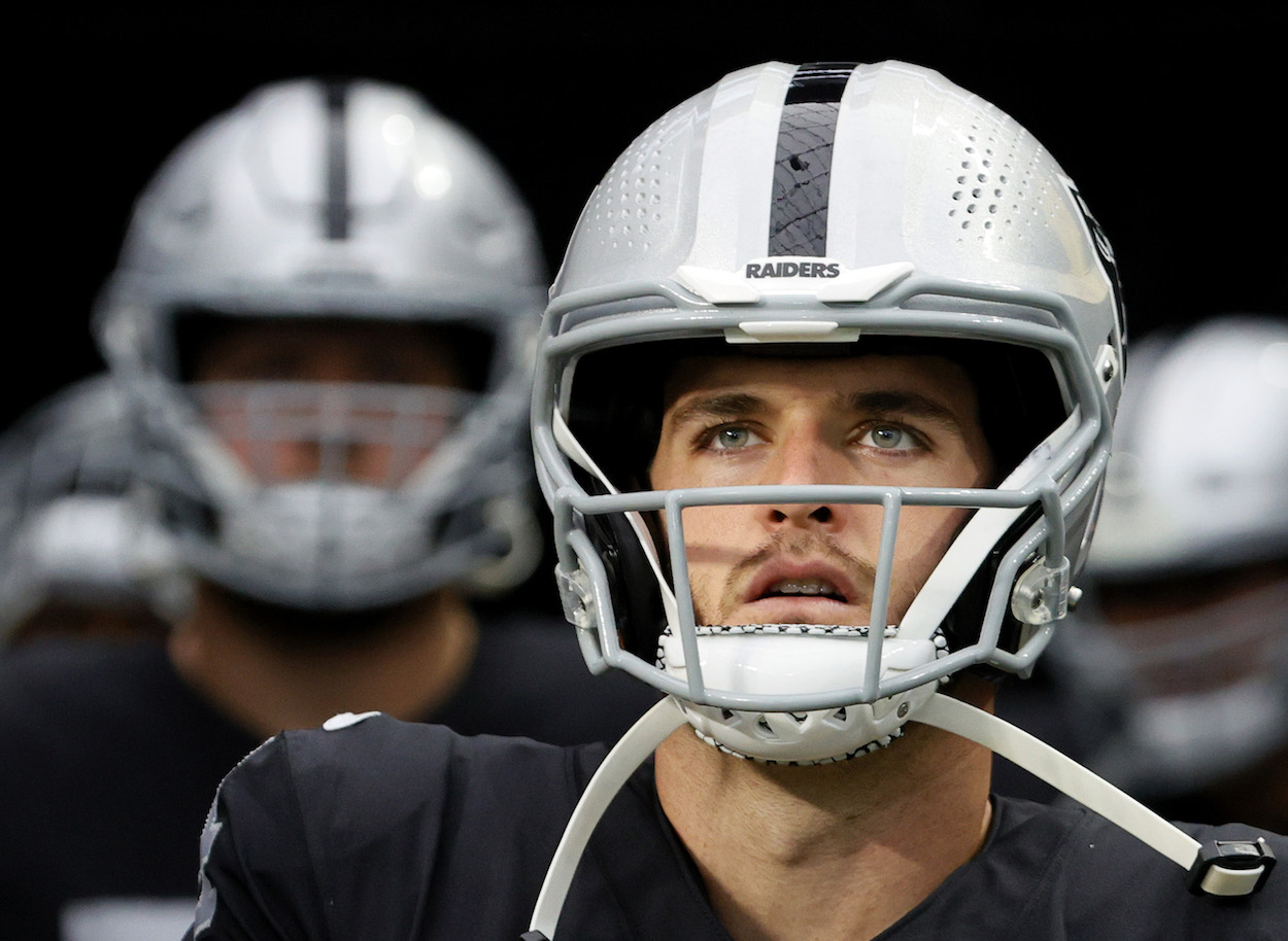 The Raiders’ Endless String of Injury Woes Could Force Derek Carr to Explore a Change of Scenery in 2022