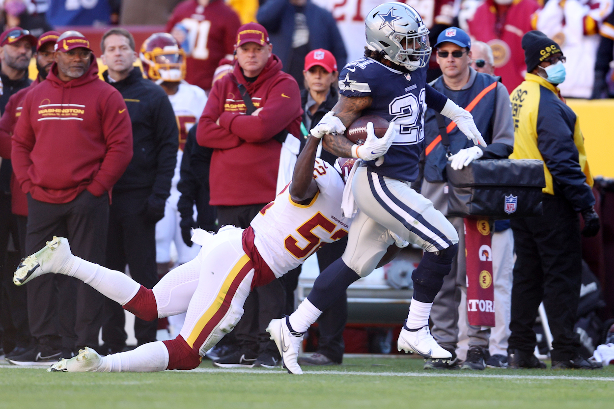 Cowboys RB Ezekiel Elliott.