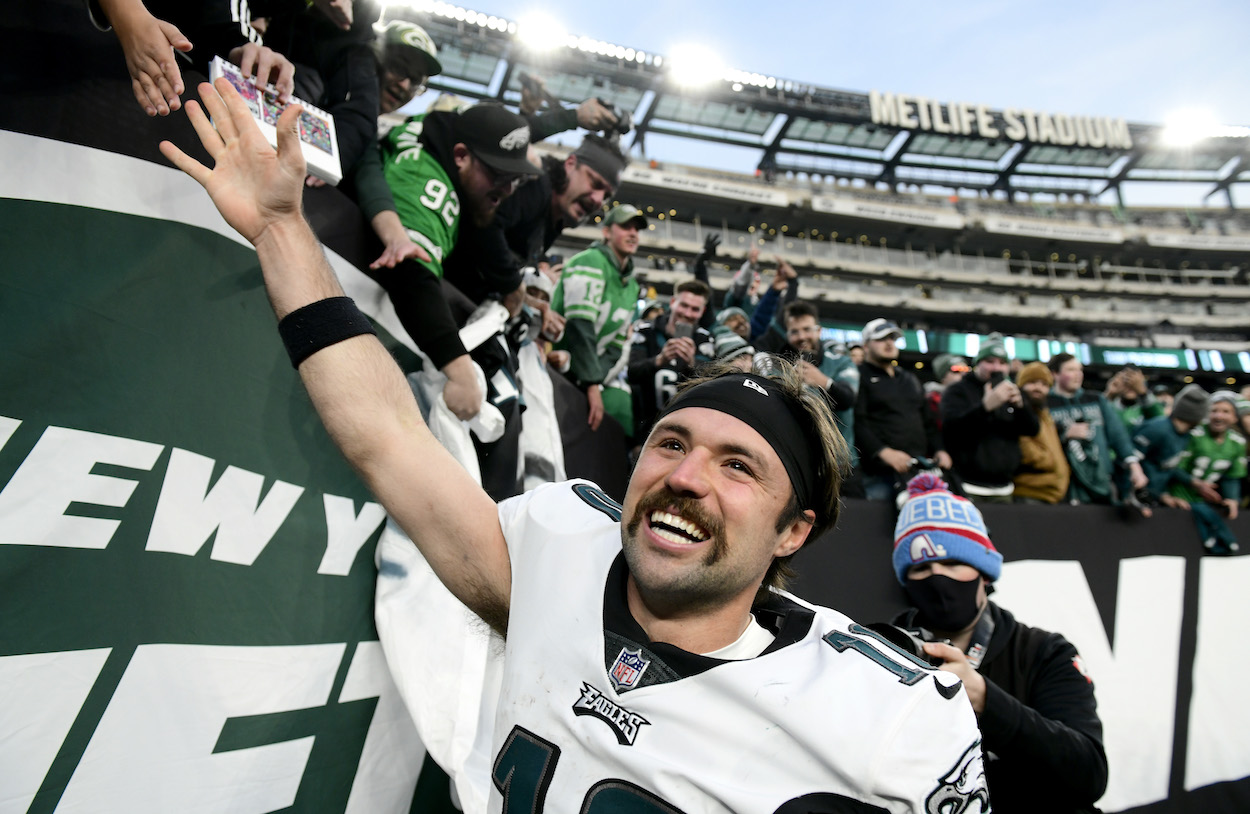 Eagles QB Gardner Minshew.