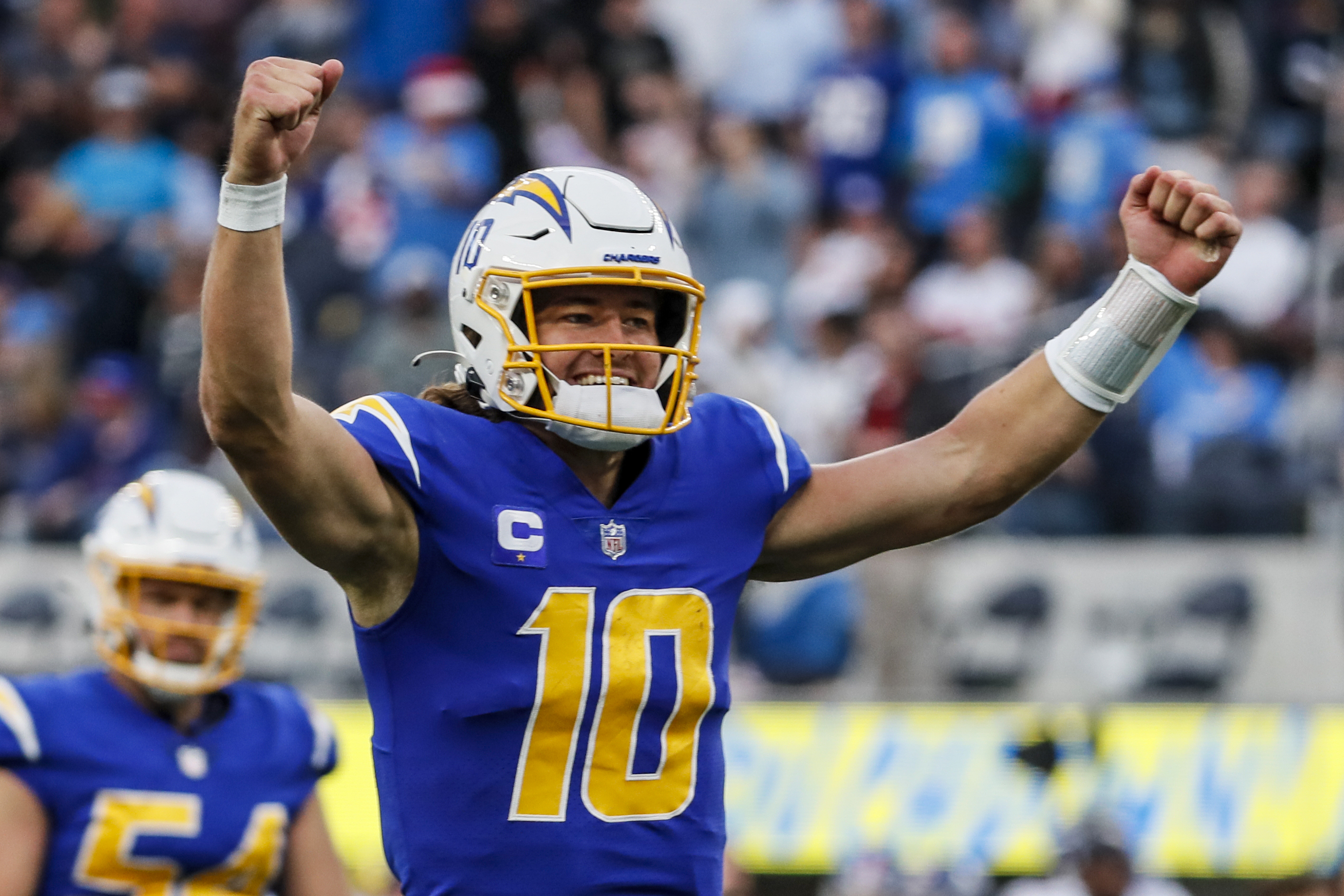 Chargers QB Justin Herbert sets another NFL record.
