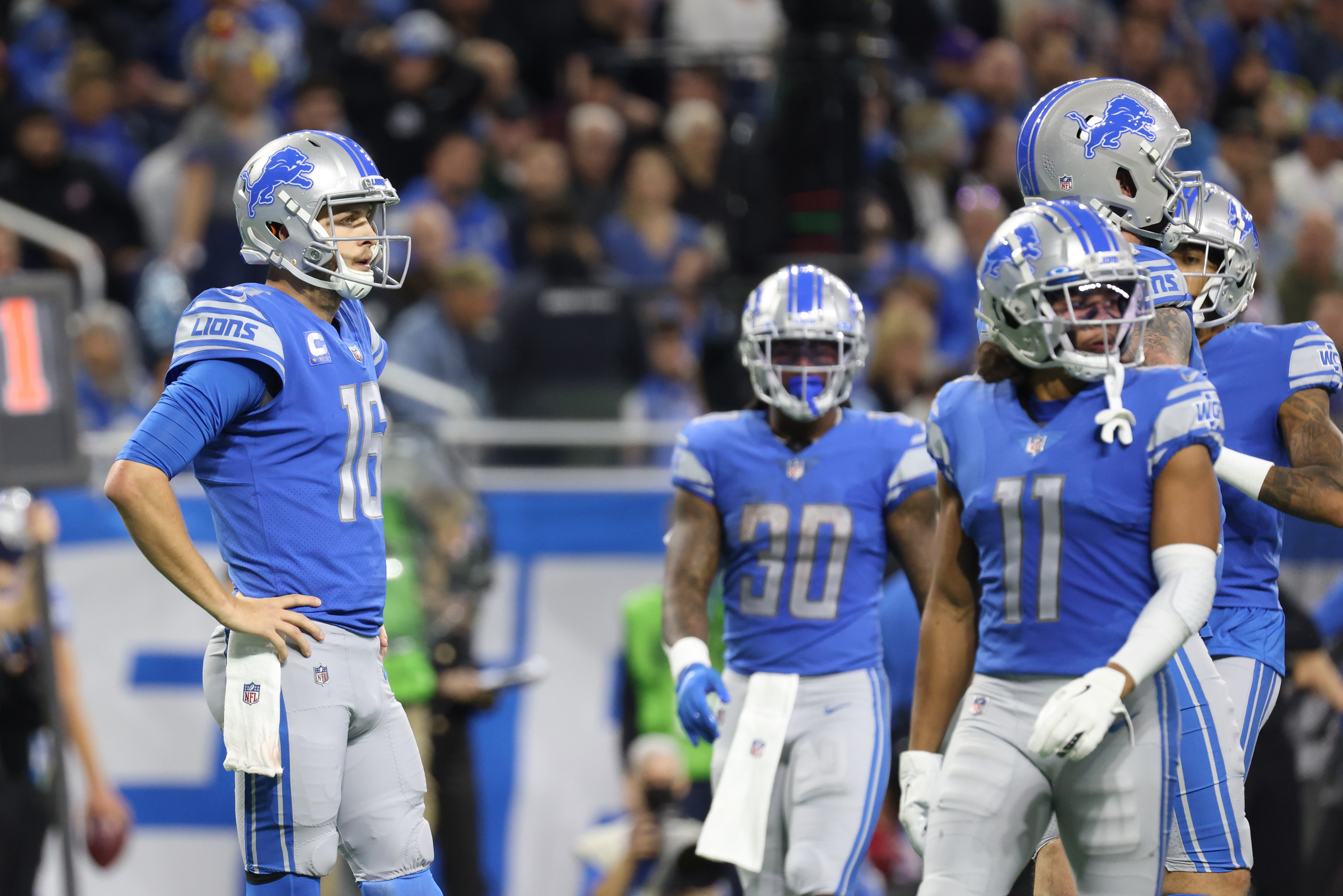 The Detroit Lions during their winless season.