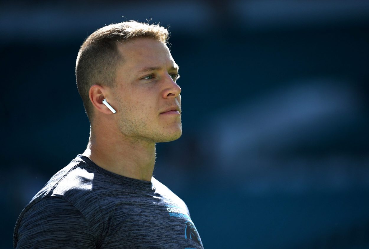 Christian McCaffrey Delivers Holiday Cheer for Military Families in the Best Way Ever