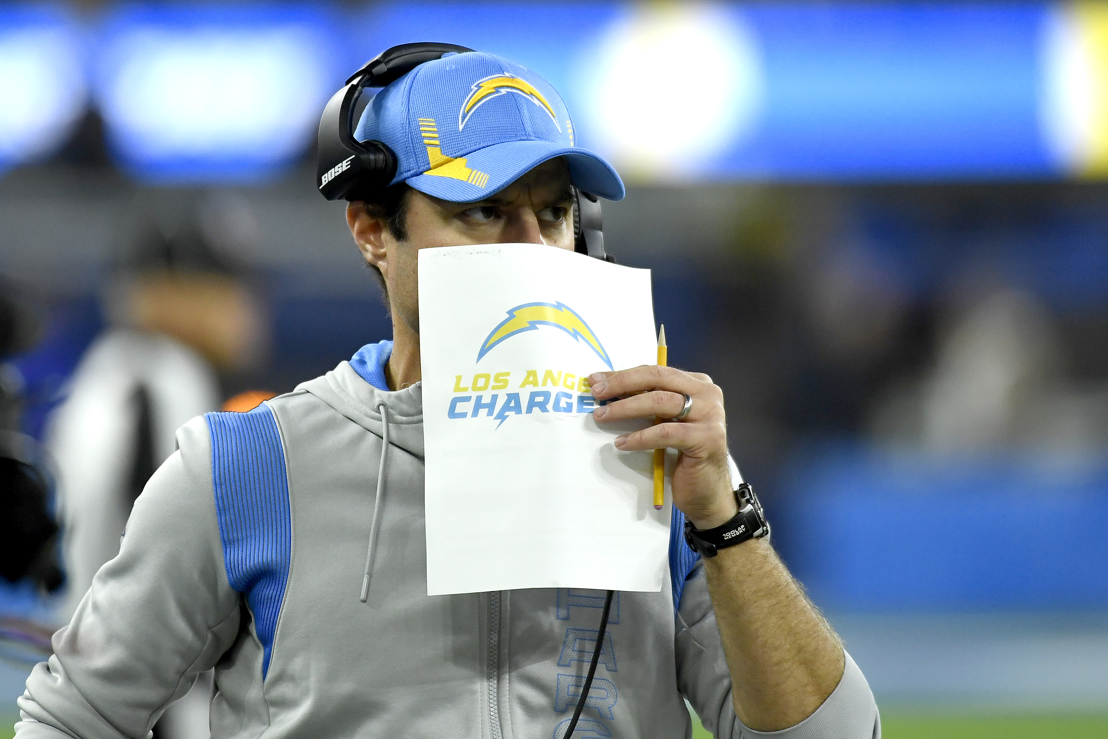 Chargers HC Brandon Staley stayed aggressive against the Chiefs.