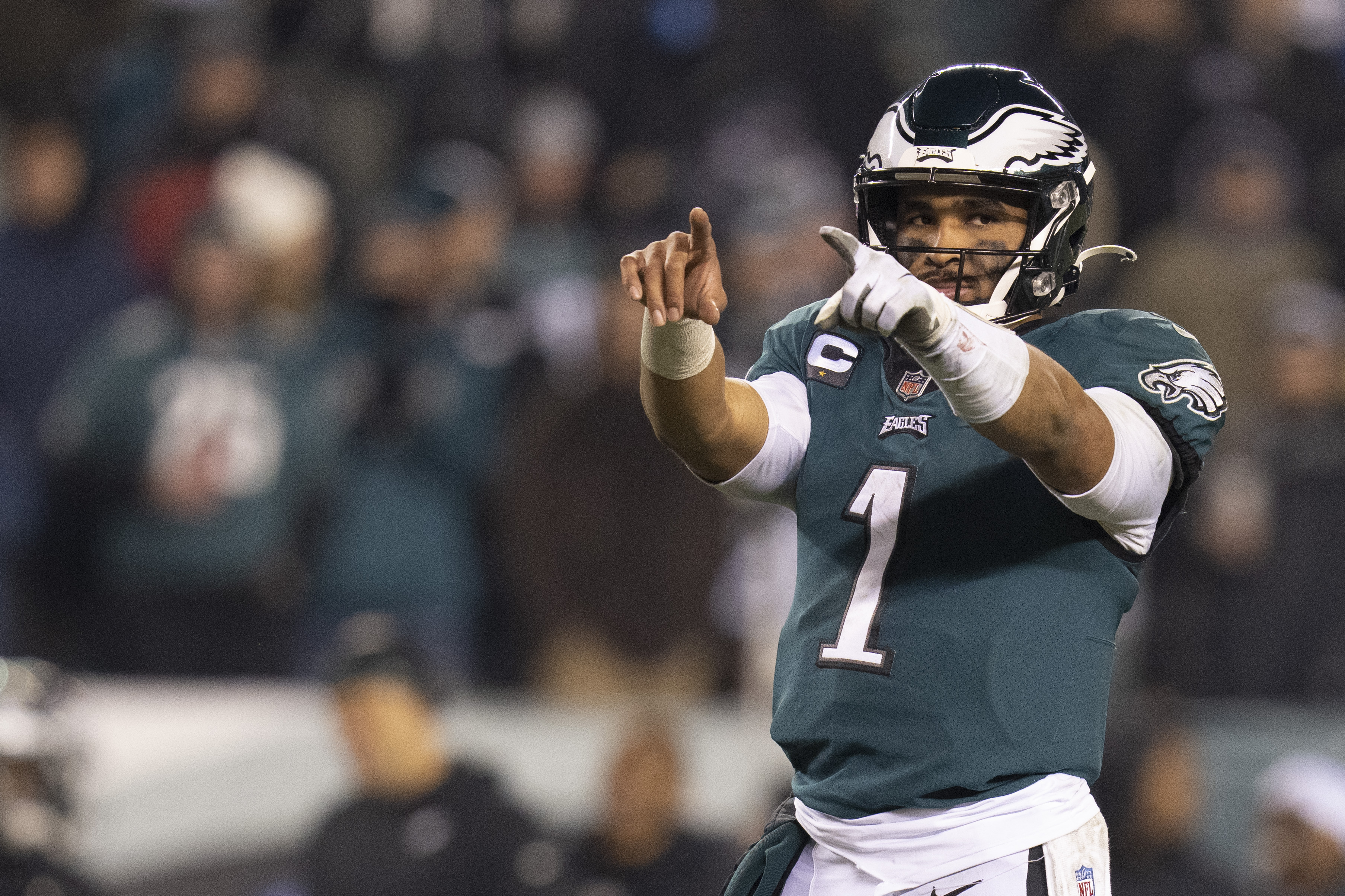 Jalen Hurts and the Eagles can clinch a playoff spot in Week 17.