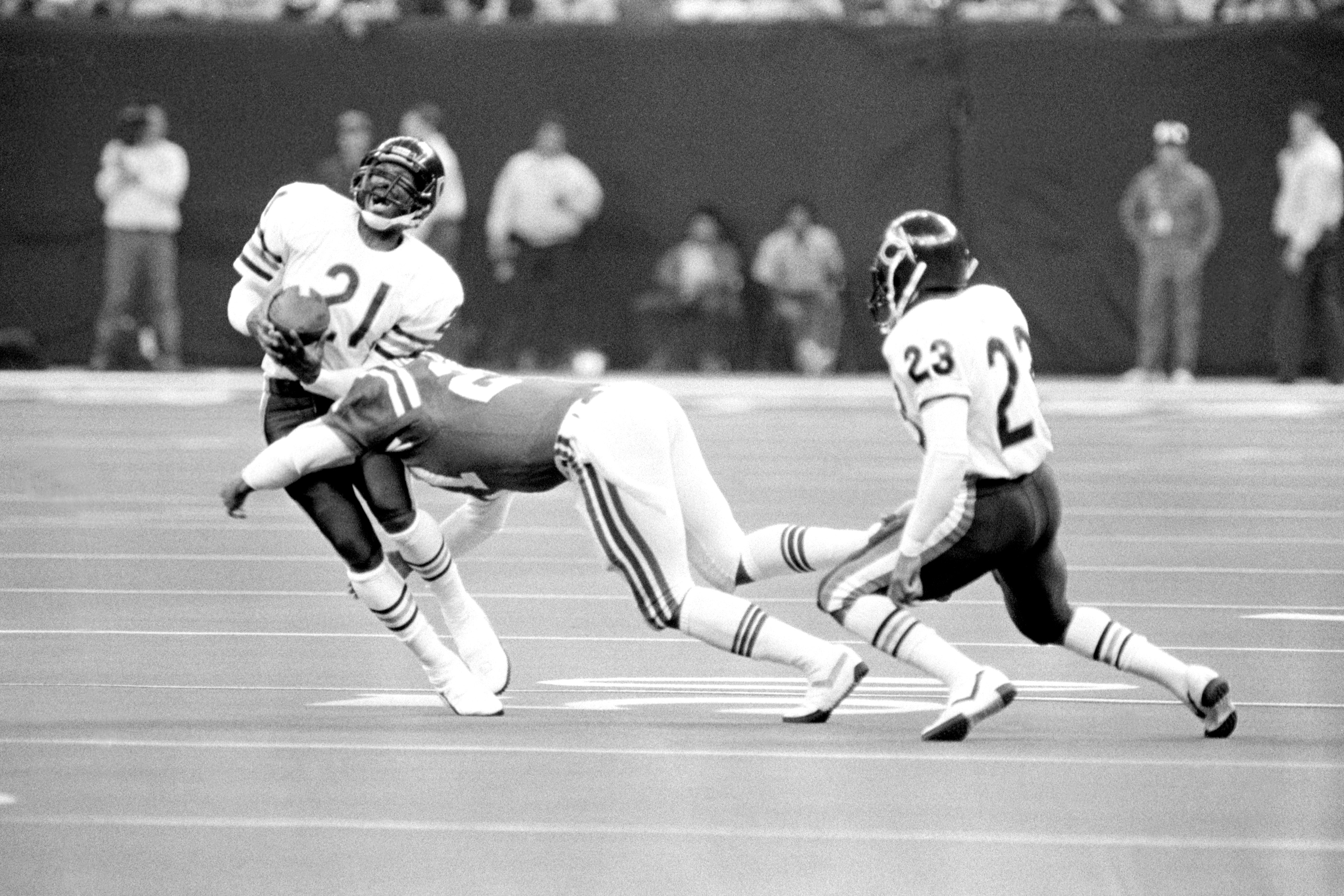 Leslie Frazier injuries during Chicago Bears Super Bowl XX victory