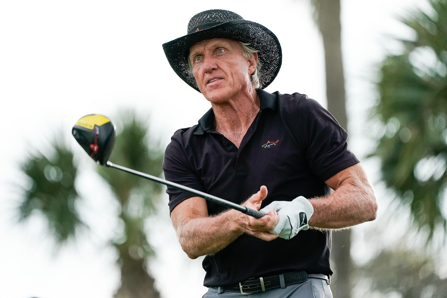 Greg Norman is the face of the new rival to the PGA Tour that is trying to lure golf's biggest stars to a series of tournaments across Asia, Europe, and the Middle East. However, the PGA Tour is fighting back. | Ben Jared/PGA Tour for Getty Images
