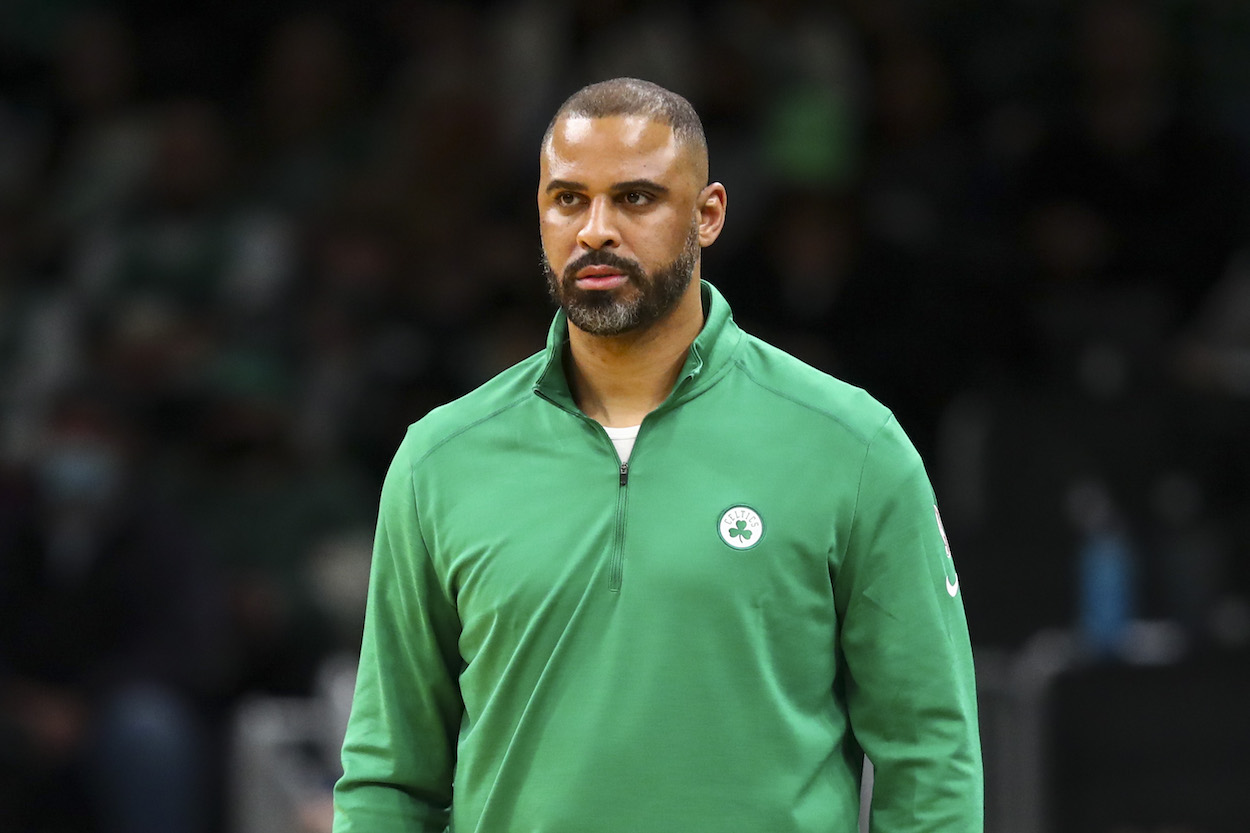 Ime Udoka didn't appreciate his team's late-game celebration against the Trail Blazers.