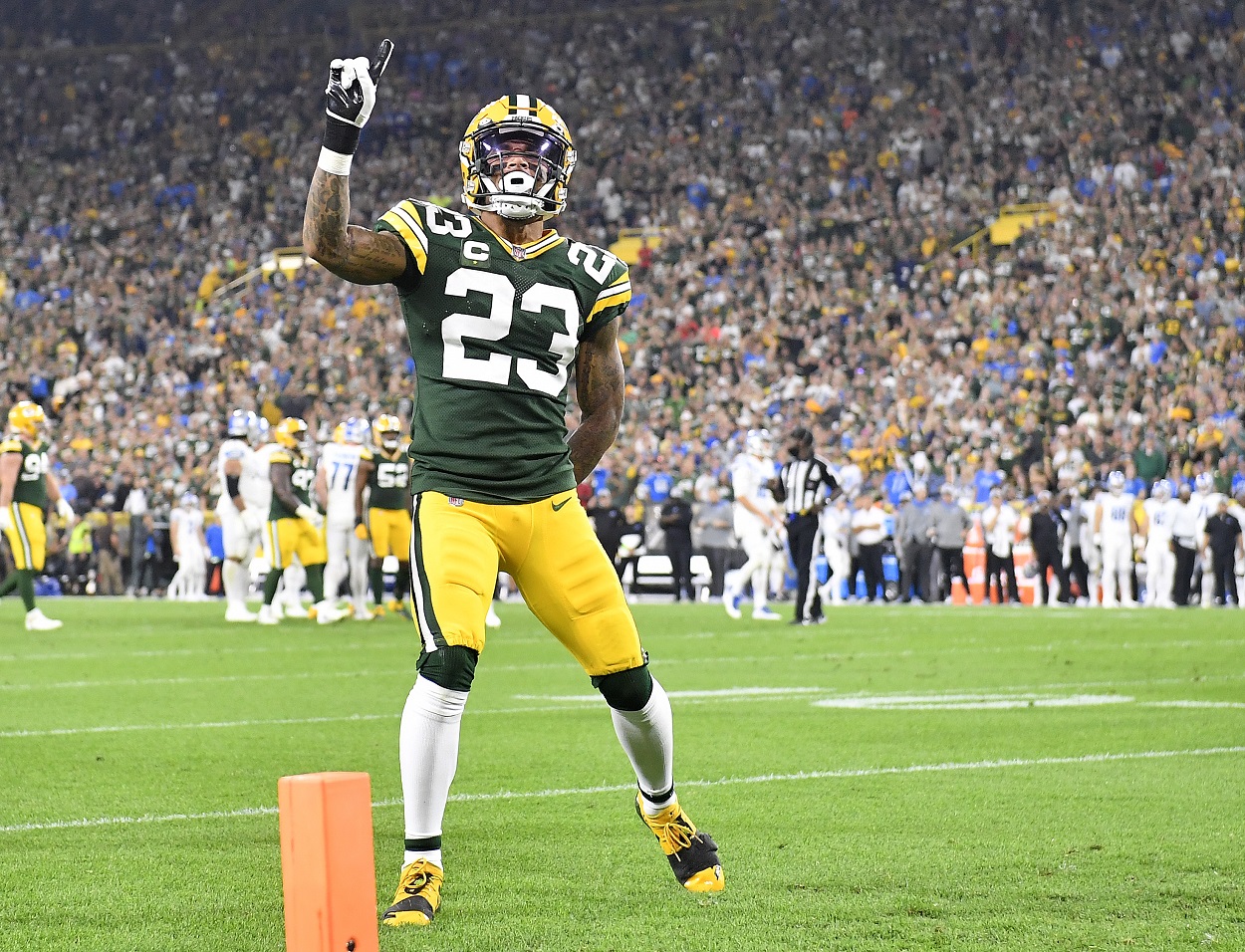 CB Jaire Alexander of the Green Bay Packers