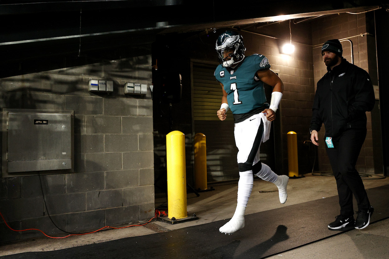 Eagles QB Jalen Hurts.