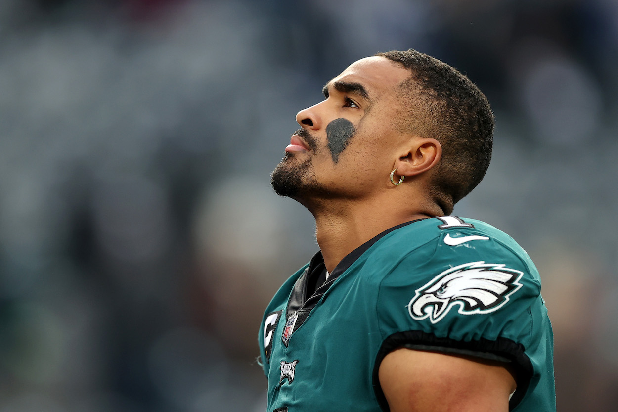 Eagles QB Jalen Hurts.