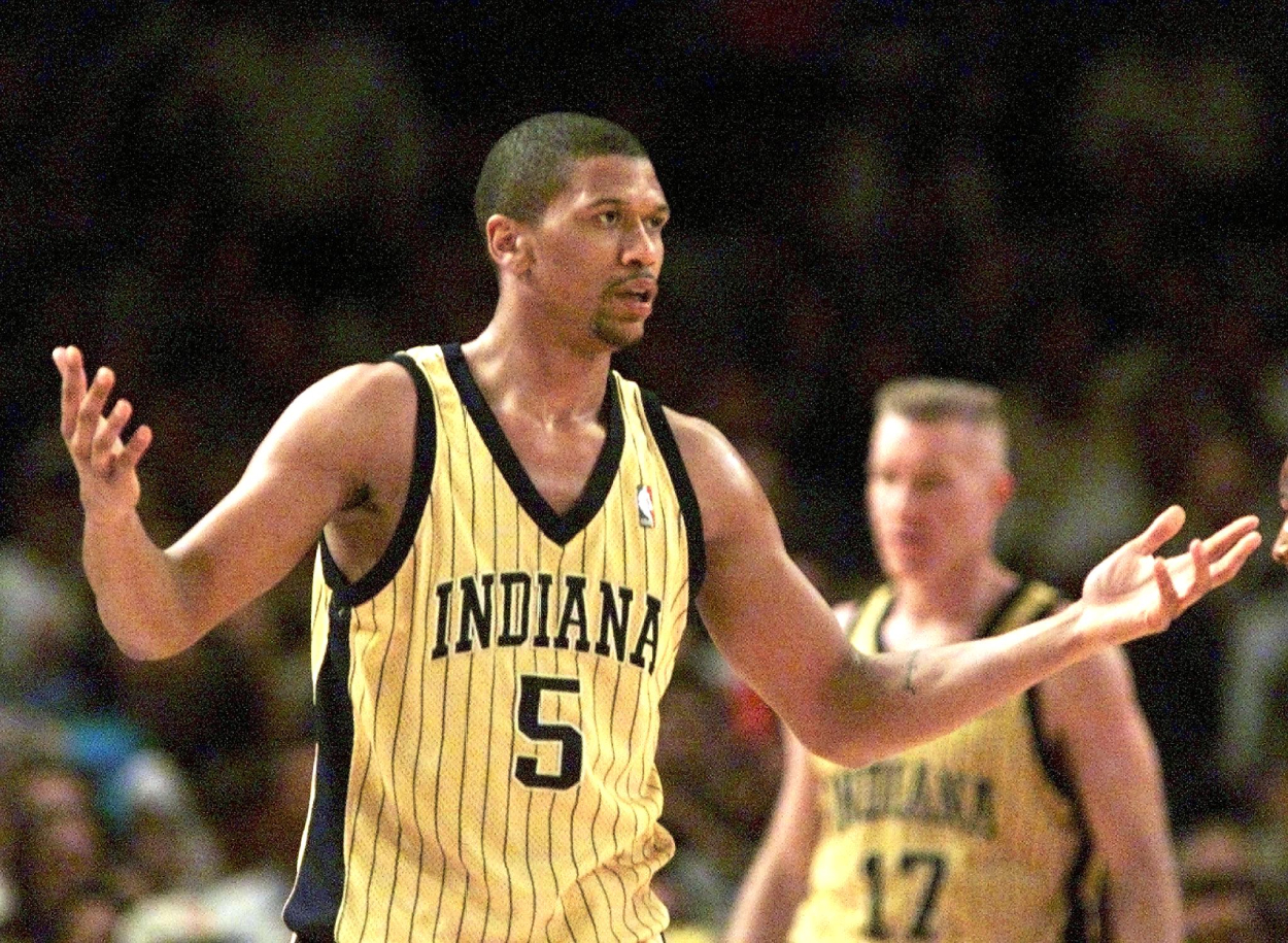 Former Indiana Pacers player Jalen Rose, who recently said former coach Larry Brown tried to get him out of the NBA.