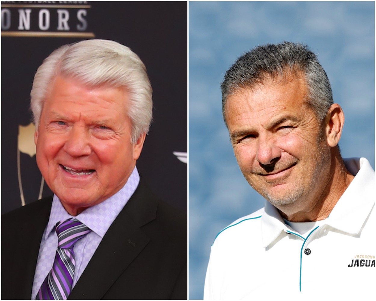 Jimmy Johnson and Urban Meyer.