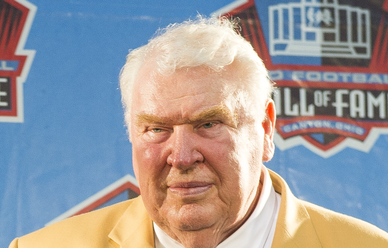 Pro Football Hall of Fame coach John Madden in 2014.