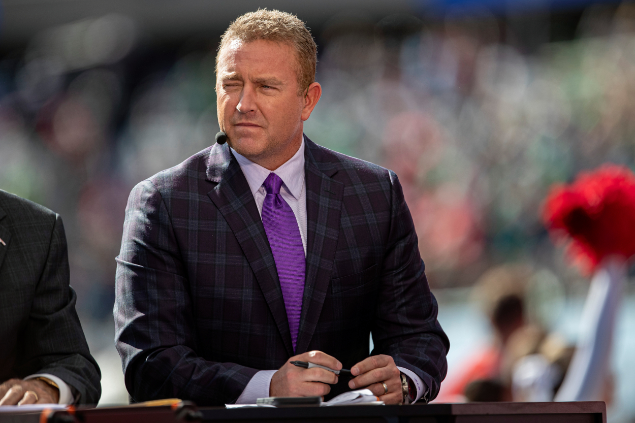 ESPN college football analyst Kirk Herbstreit in 2021.