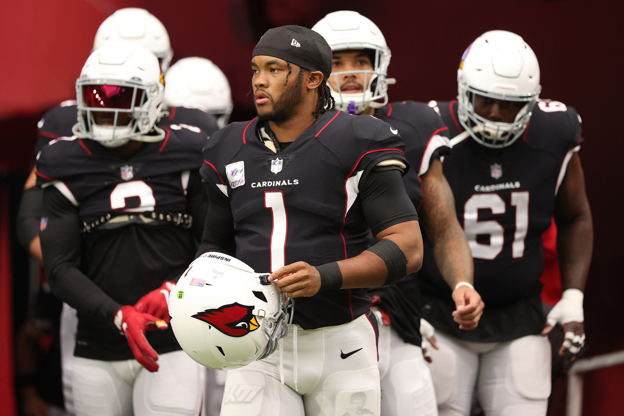 Arizona Cardinals quarterback Kyler Murray in 2021.