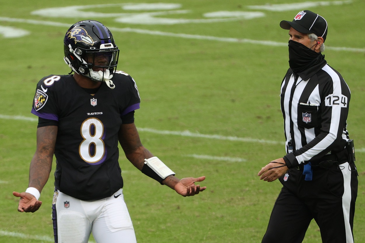 Lamar Jackson has been struggling with turnovers