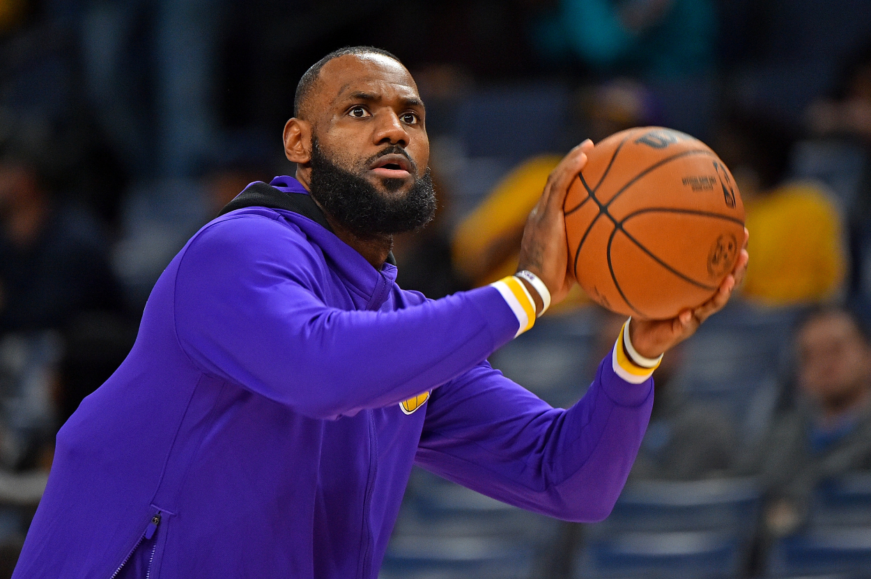 NBA superstar LeBron James, who has dominated on Christmas over the years.