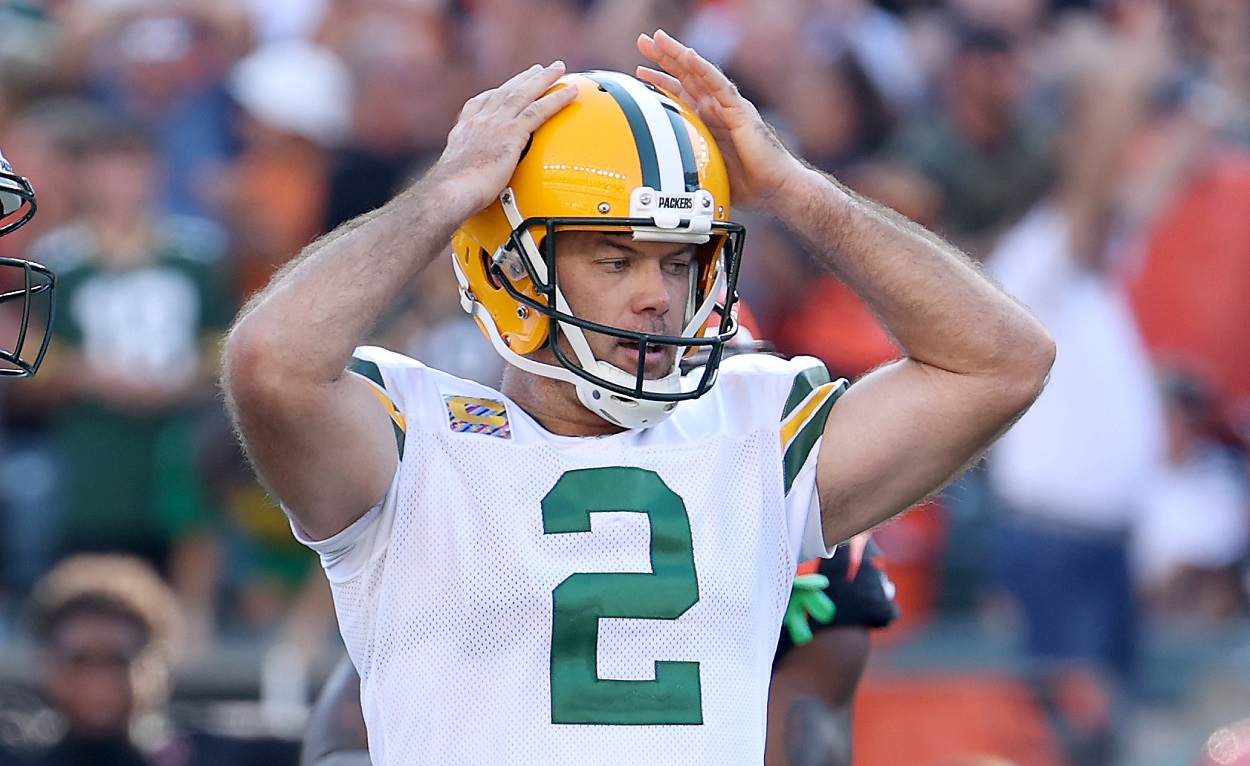 Mason Crosby is having a terrible season