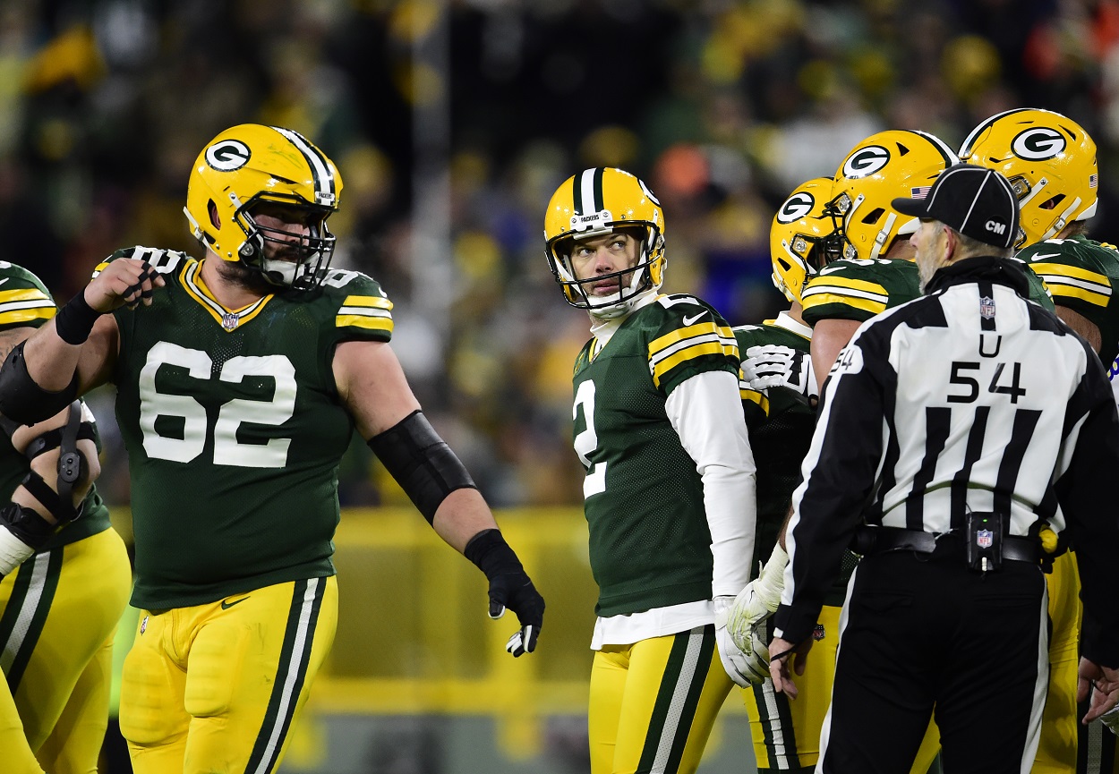 Green Bay Packers kicker Mason Crosby