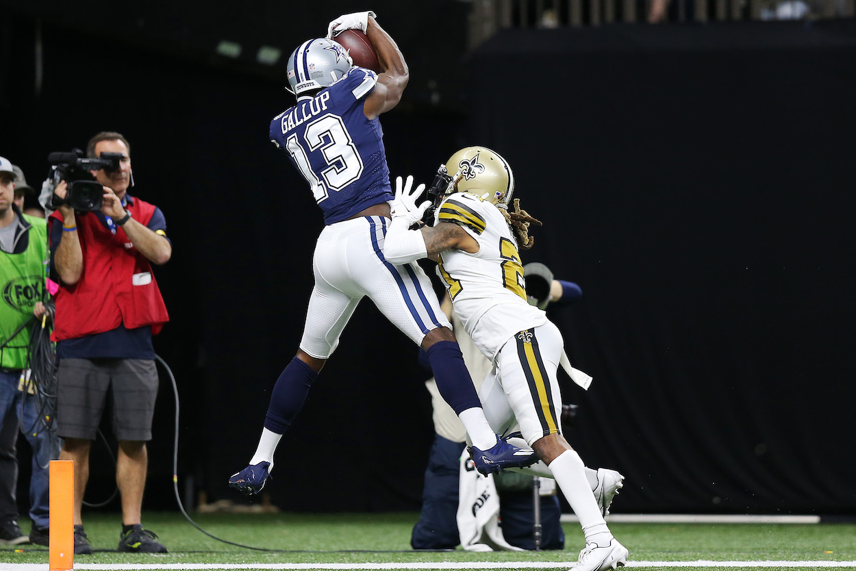 Cowboys WR Michael Gallup.