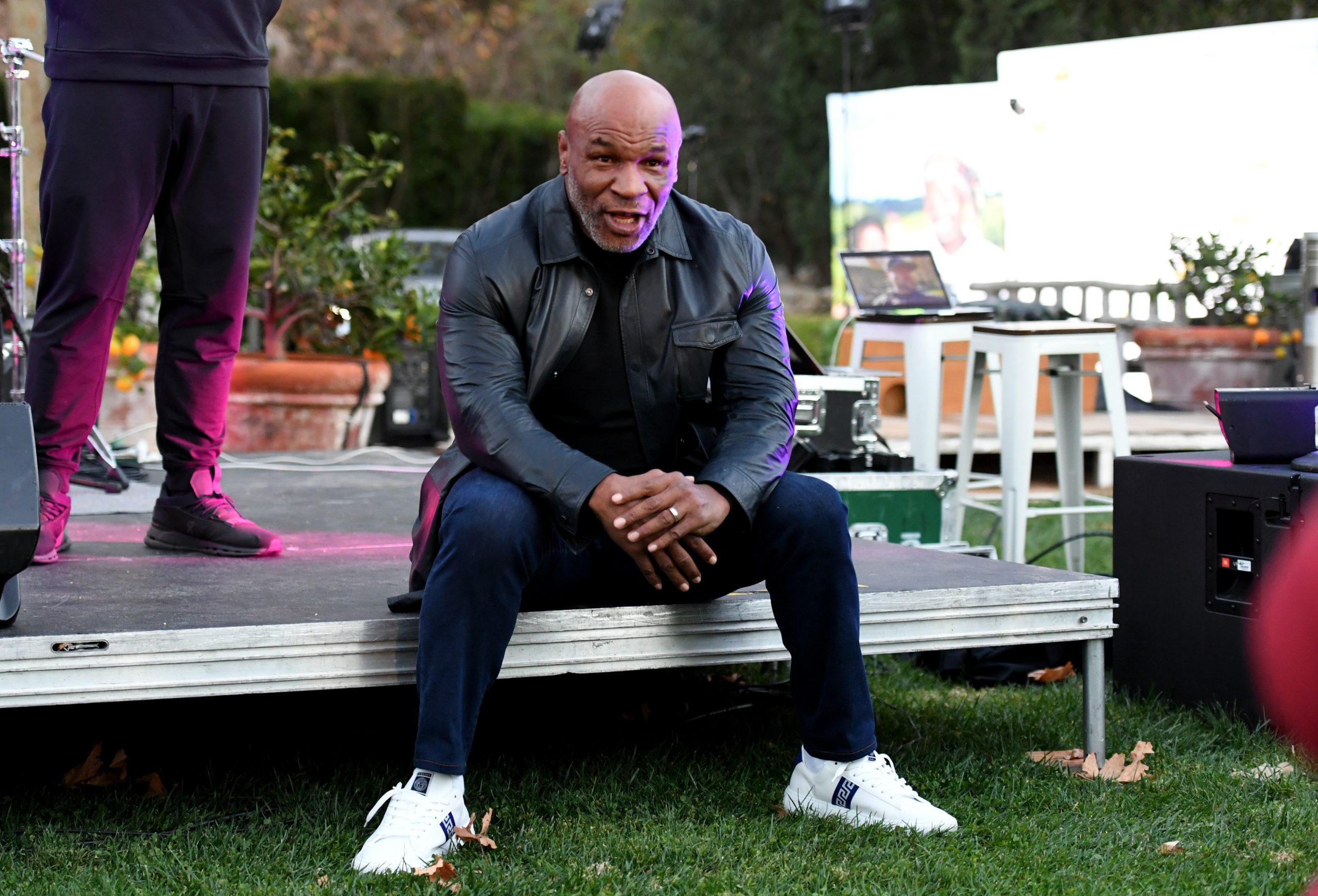 Former professional boxer Mike Tyson attends Celebration of Smiles Event.