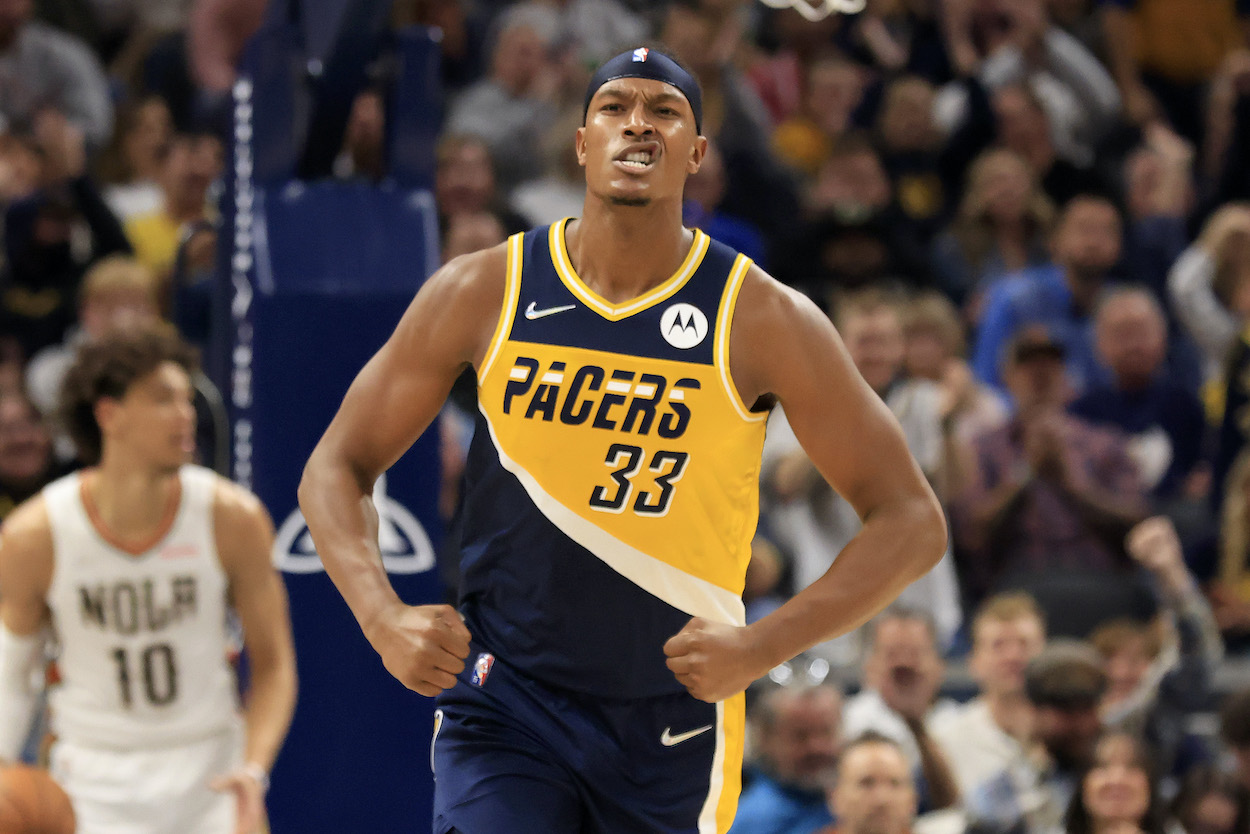 Myles Turner isn't happy about his role on the Pacers.