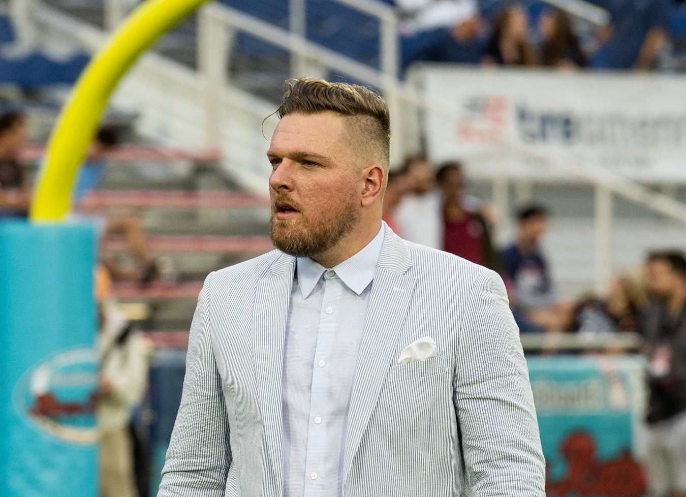 Patrick McAfee during the Cheribundi Boca Raton Bowl college football game between SMU and Florida Atlantic on Dec. 21, 2019.