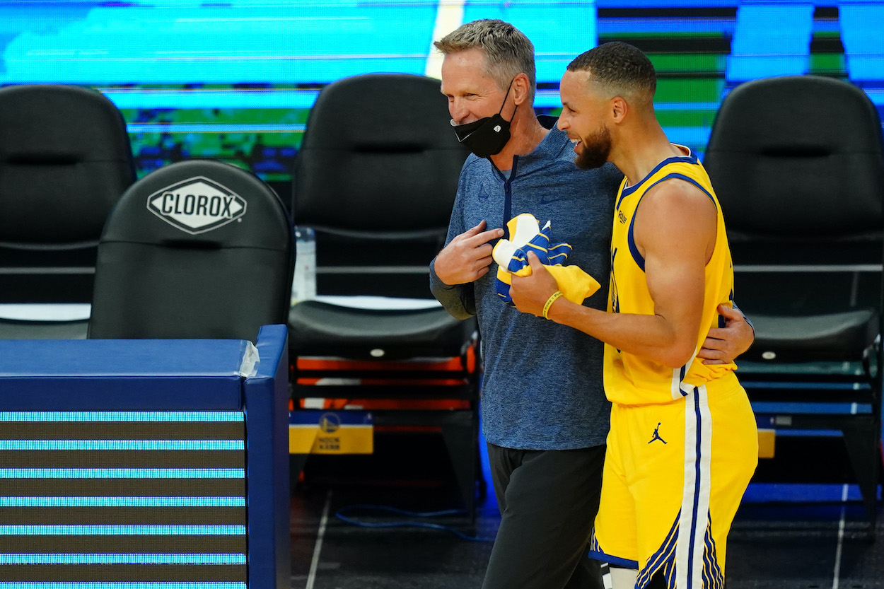 Steve Kerr recently compared Stephen Curry to Michael Jordan.