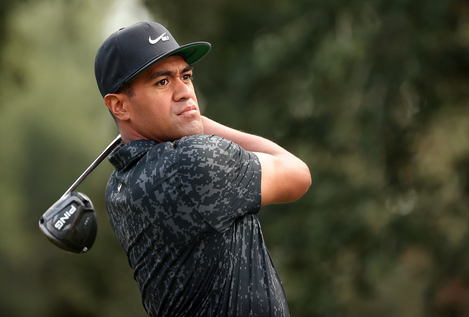 PGA Tour veteran Tony Finau hasn't fared better than a tie for 45th early in the new PGA Tour season, but he's in contention at an exclusive event in the Bahamas. | Carmen Mandato/Getty Images