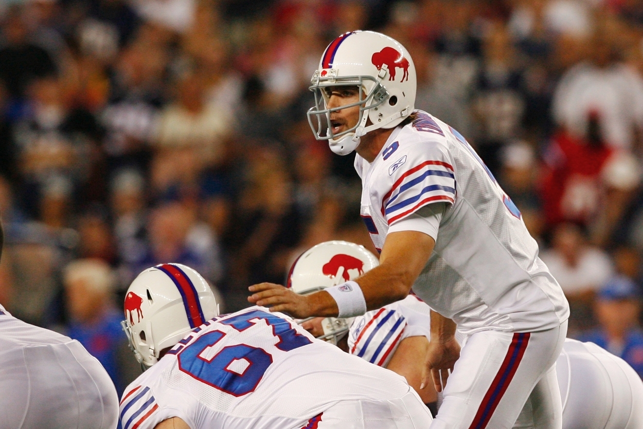 Buffalo Bills quarterback Trent Edwards in 2009.