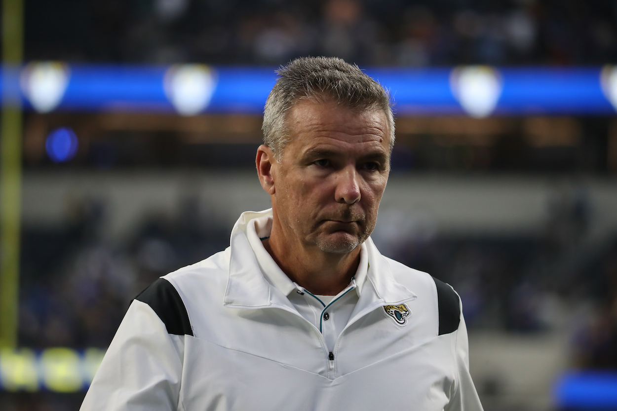 Former Jaguars head coach Urban Meyer.