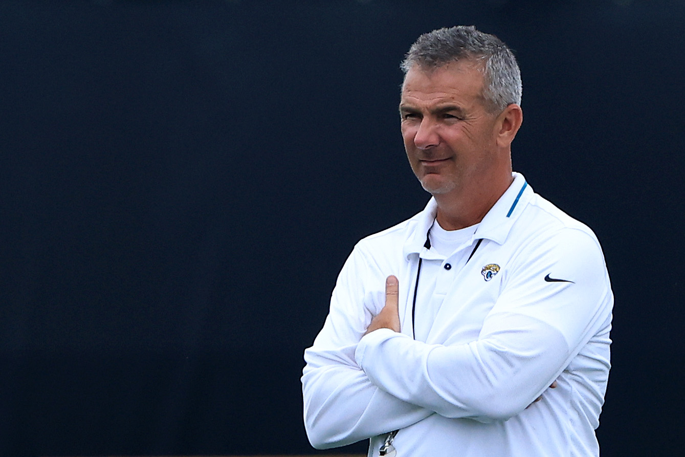 Former Jacksonville Jaguars head coach Urban Meyer