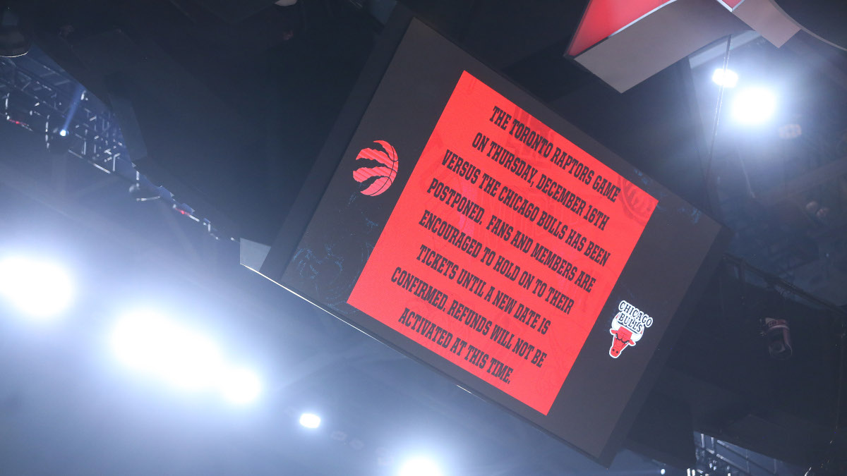 The NBA postponed three games on Dec. 19 due to coronavirus outbreaks on several teams. But there are no plans to put the season on hold.