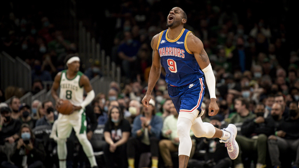 Andre Iguodala got positive feedback from a surprising source about one of his new Golden State Warriors teammates.