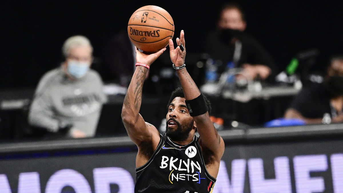 An outbreak within the Brooklyn Nets prompted them to reverse course on Kyrie Irving's status. Now he's part of the outbreak.