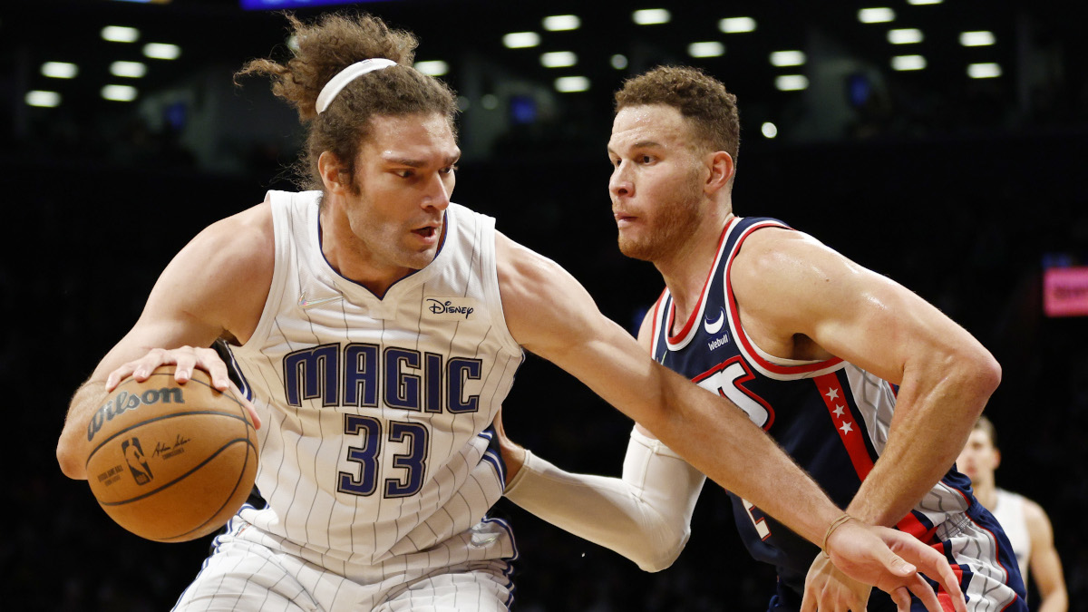The NBA's coronavirus outbreak led Orlando Magic center Robin Lopez to log a season-high 38 minutes in a win over the Brooklyn Nets.