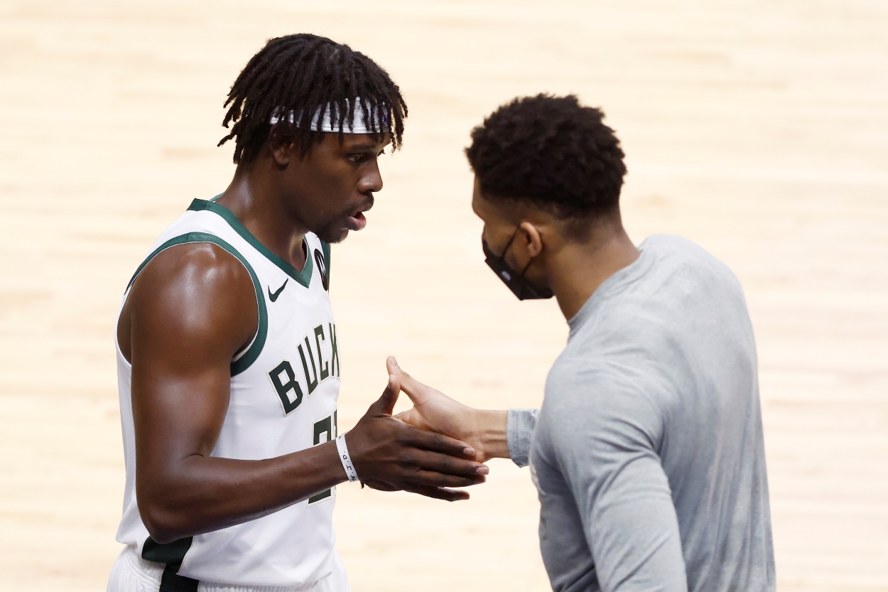 Jrue Holiday is proving he can carry the Milwaukee Bucks, even without Giannis Antetokounmpo.
