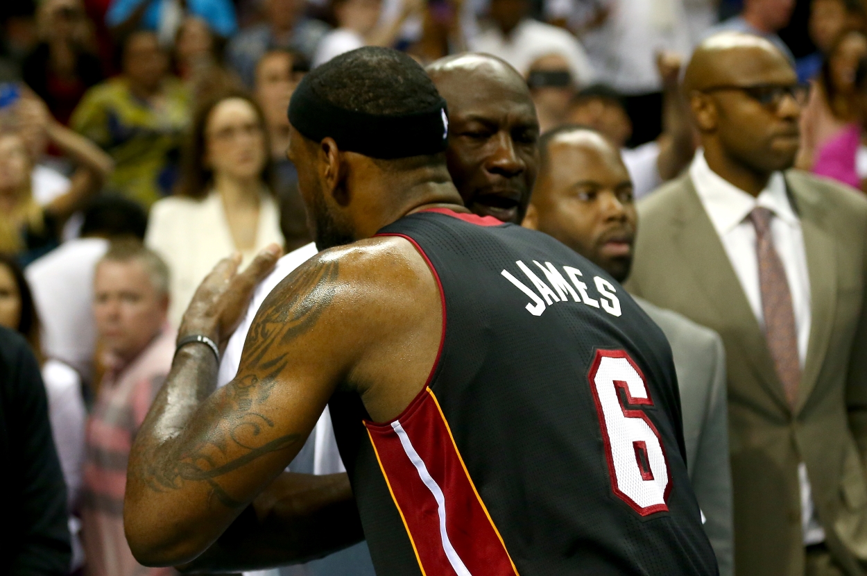 LeBron James has had to change his game like Michael Jordan and Kobe Bryant did at his age.