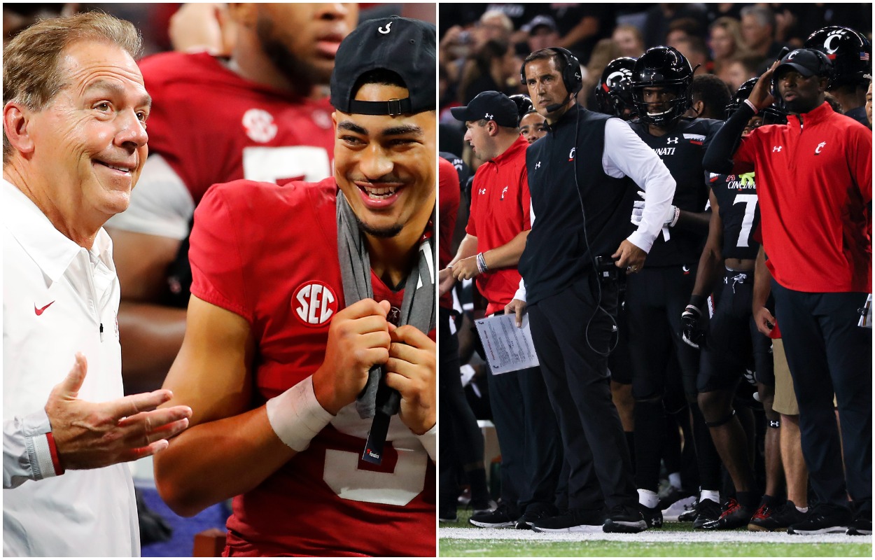 Alabama and Cincinnati will meet in the Cotton Bowl.