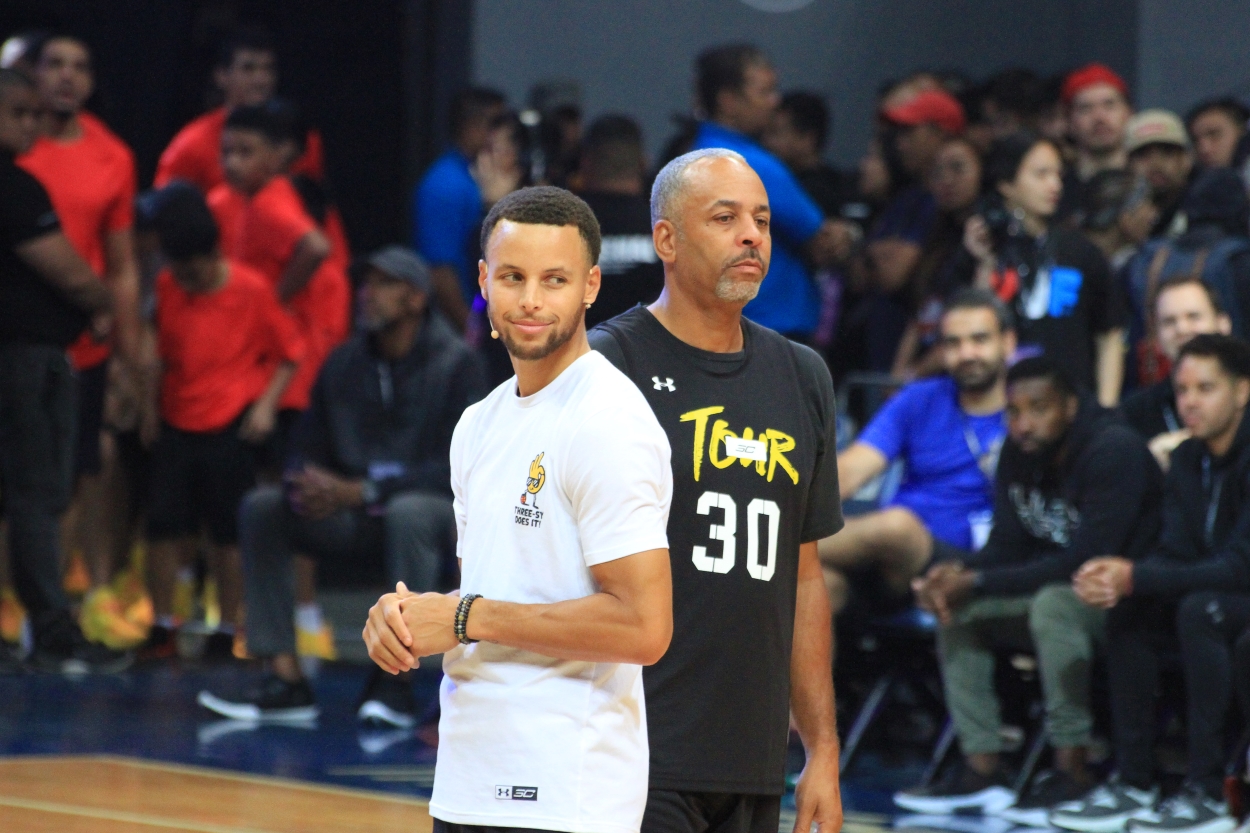 Is Stephen Curry a better shooter than his father Dell?