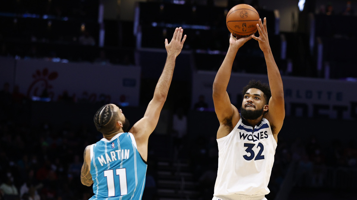 Karl-Anthony Towns of the Minnesota Timberwolves declared himself the "greatest big man shooter of all-time." He might be right.