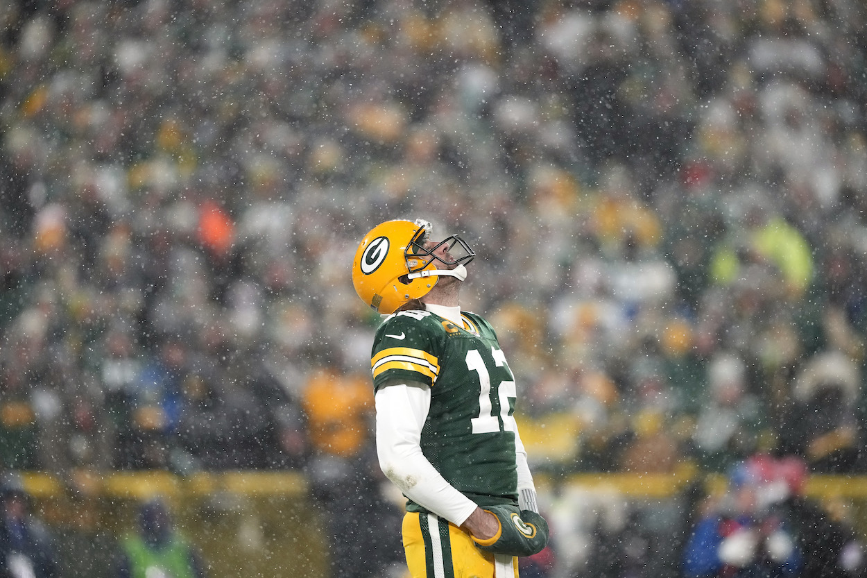 Packers QB Aaron Rodgers.