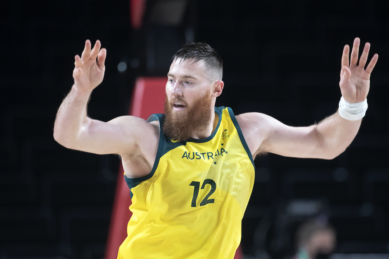 Aron Baynes was nearly paralyzed at the Olympics last summer.