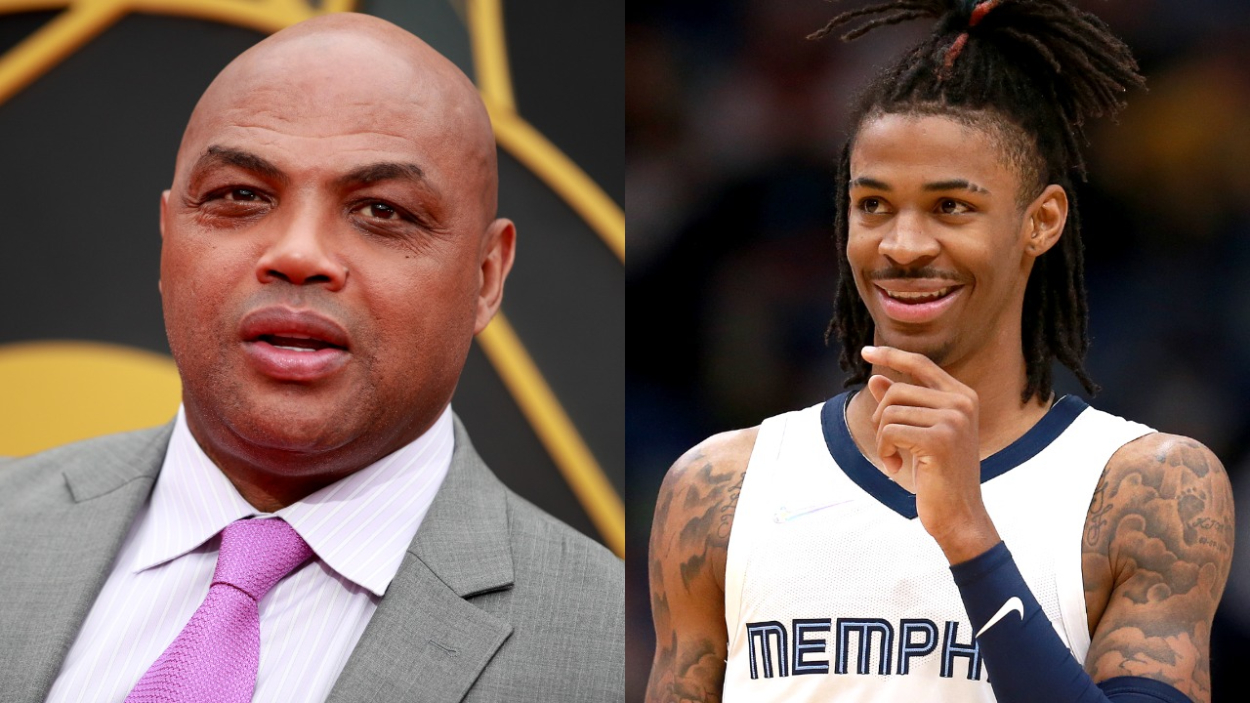 NBA legend Charles Barkley and MVP candidate Ja Morant.