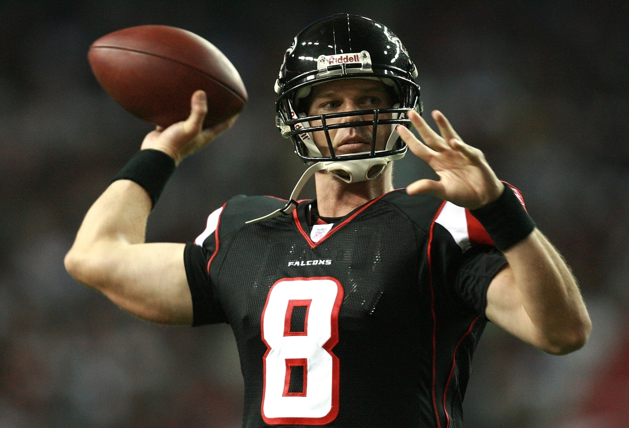 Atlanta Falcons quarterback Chris Redman in 2007.