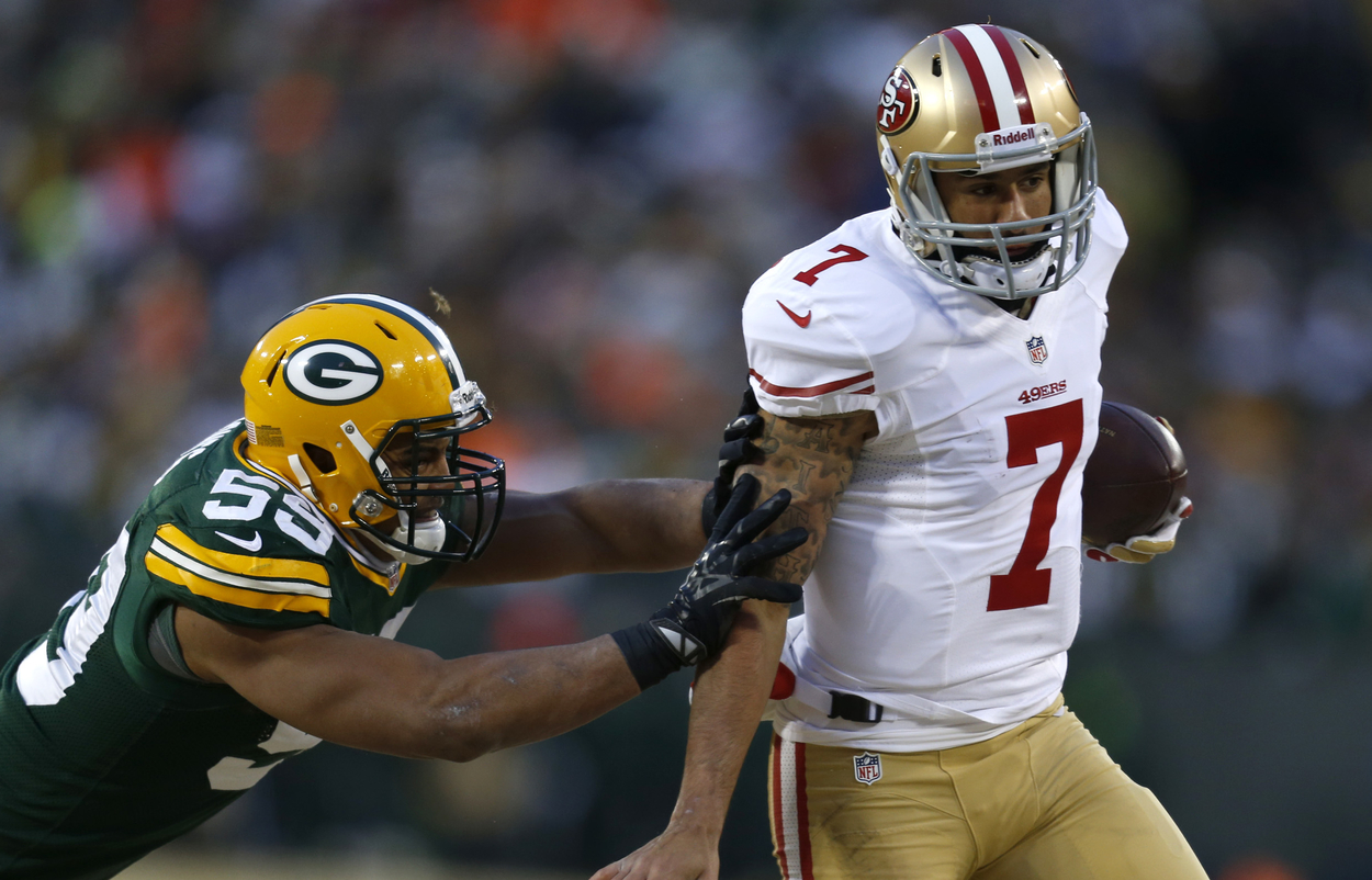 The Green Bay Packers hosted the San Francisco 49ers in January 2014.