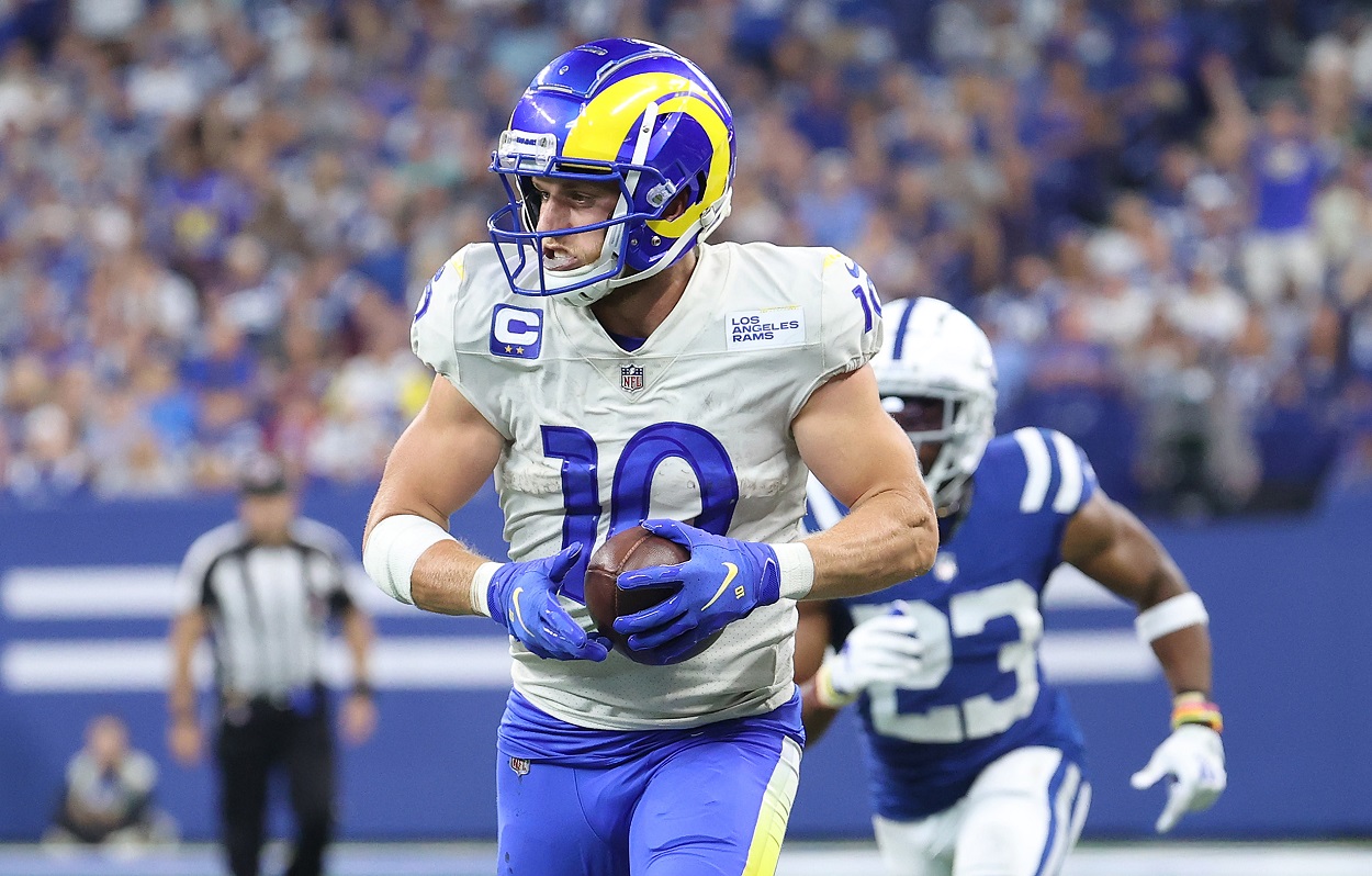Cooper Kupp, LA Rams. Potential receiver Triple Crown winner.
